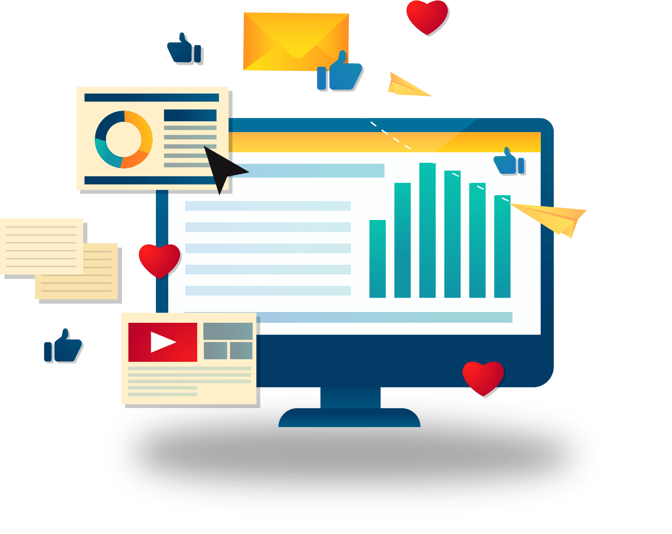 Customized digital marketing solutions for business growth and online presence