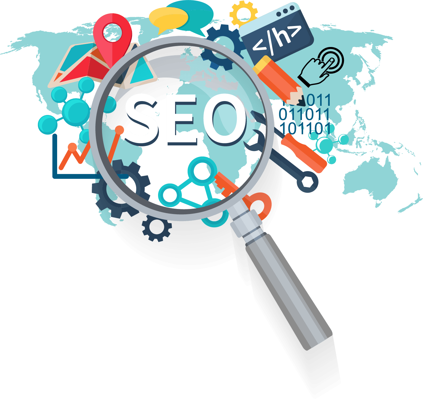 Hue Group India digital marketing agency providing SEO, social media marketing, and website development services